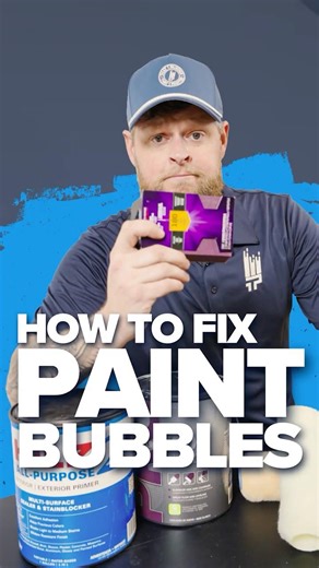 How Do I Fix Paint Bubbles?