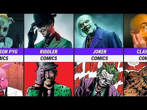 Gotham: Series Vs Comics Comparison
