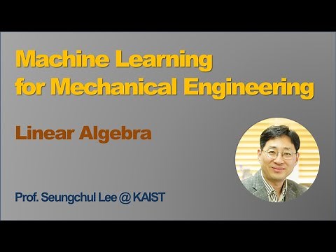 [Machine Learning] Linear Algebra