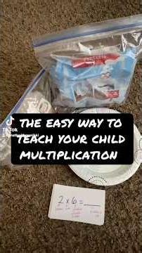 How to Teach Your Child Multiplication #maths #mathshorts #learnmath #parentingtips #homeschool