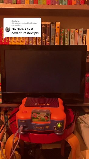 Reply to @floridagatorsfan2006caw Dora’s Fix-It Adventure! First level: Color Forest #dora #doratheexplorer #nickjr #nickelodeon #vsmile #vtech #dorasfixitadventure #plugandplay