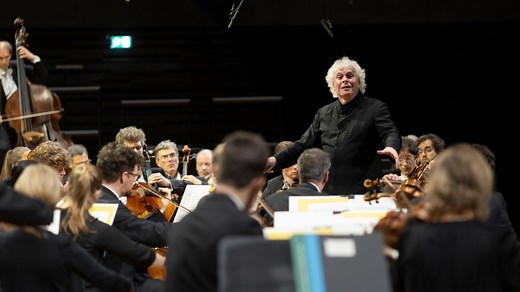 3sat Klassik: Simon Rattle | Schumann und Strawinsky
