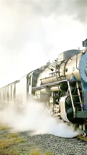 Longest Cargo Train Ever Seen in the Countryside#steamlocomotive #train #steam