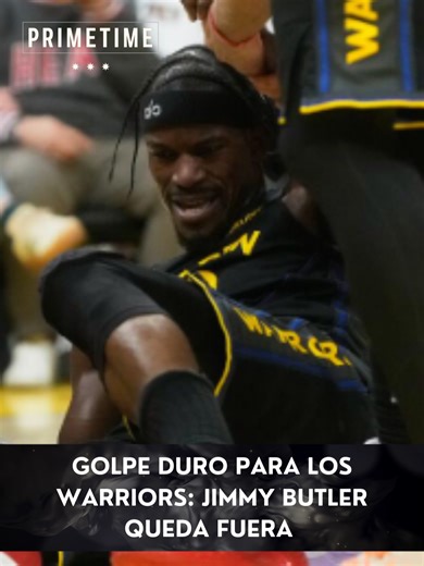 La temporada toma un giro inesperado para los Golden State Warriors. Jimmy Butler no volverá a la cancha en lo que resta del año tras confirmarse un desgarre del ligamento anterior cruzado de su rodilla derecha, una lesión que cambia por completo el panorama del equipo. 🏀💔 Más allá de las estadísticas, se pierde la intensidad, el liderazgo y esa chispa competitiva que Butler llevaba a cada juego. Ahora comienza un proceso de recuperación largo, mientras el equipo tendrá que reajustarse y segui