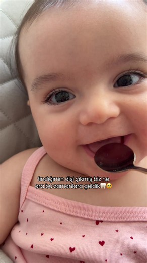Dişimiz çıktıııı🦷🥹