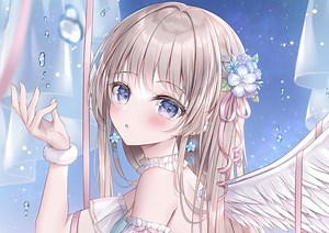 Nightcore - 天使路过时【牵着你的手 踏过时间的格】