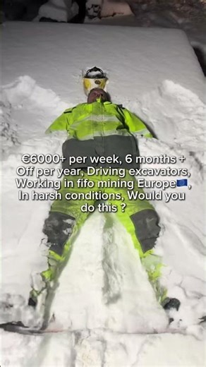 €6000+ per week working in fifo Europe 🇪🇺⛏️ #fifo #eu #mining
