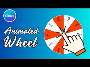 How To Create Animated Spinning Wheel In Canva