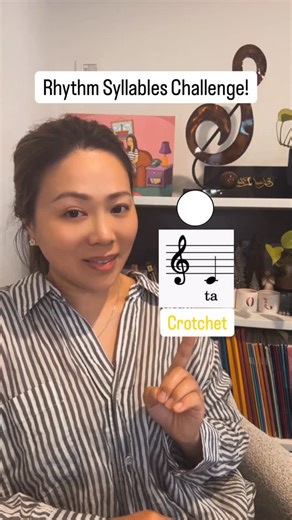 ML Music Studio on Instagram: "Rhythm Syllables Challenge Let’s get to know the rhythmic values a little more! The rhythm syllables go by a few different names; Kodaly, Hungarian, French names, etc. However, they’re not really names, more as a phonetic sound for the duration of the note. Hence, there are different variations depending on the system you use, whether the focus is on the beat, the breakdown, instrumentalist vs vocalist, or even dialect. What’s important is that the syllables help y