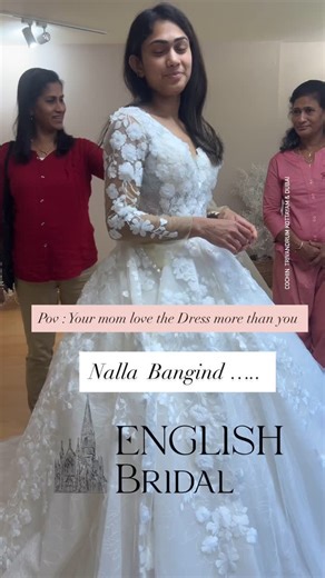 ENGLISH BRIDAL on Instagram: "English Bridal Cochin,Trivandrum,Kottayam&Dubai English Bride …..✨ @sumimol.mathew ♥️ Design Code :X5446 Price : 48000/- Shipping Worldwide Contact ‪ 75938 93499‬ . . . #wedding #weddingdress #weddingphotography #weddinginspiration #weddingideas #weddingdecor #weddingwear #bride #new #opening #boutique #bridalboutique #bridalfashion #fashion #weddinggown #gown #weddingfashion #weddingstyle #weddingseason"