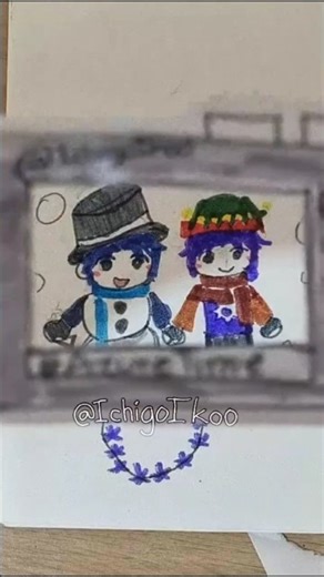 [ Ho Ho Ho x #AzureTime ] Merry late christmas! ☃️🧝‍♂/ IchigoIkoo #art #twotime x # azure #christmas