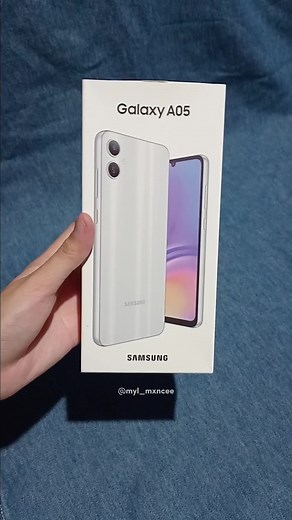 Unboxing Samsung Galaxy A05: Affordable 128GB Cellphone
