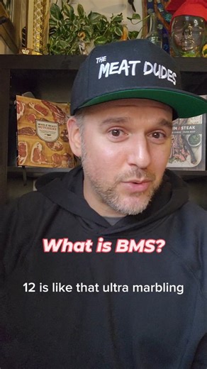 You hear BMS thrown around a lot when people talk Wagyu, so let’s break it down real quick. BMS = Beef Marbling Score. It’s the Japanese system used to measure how much intramuscular fat (that beautiful white webbing) is inside the meat. Instead of just saying “Prime” or “Choice,” BMS gives a numerical score—traditionally 1–12—with higher numbers meaning more marbling. Why Wagyu folks talk about it so much 👇 • Wagyu genetics are built for marbling • BMS gives a more precise way to describe how 