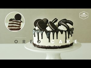 오레오 케이크 만들기 : Oreo cake Recipe : オレオケーキ : 奧利奧蛋糕 -Cookingtree쿠킹트리