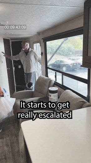 8.9K views · 69 reactions | Family gets saved from intruder He thinks there's no one inside so he does what he can to take advantage of the situation but then regrets choosing this trailer and realizes he made a big mistake | Kelly Cook | Facebook