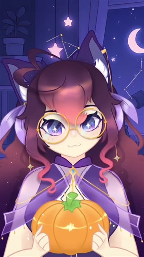 I went to the pumpkin patch snd grabbed you one too! Do you think we can carve ours together? - Sorry for not posting! Tried to record audio for this but my computer is fighting me a bit! Thanks for stopping by! Sweet dreams~ - #vtuber #vtubermeme #vtuber #pumpkin