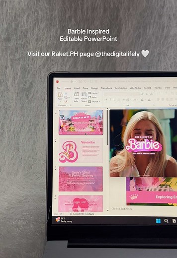 🎀 Barbie Inspired: Dream It, Be It | Editable PowerPoint (10 Slides) ✨ Bring your dream presentations to life with this magical, fully customizable template! 💡 Why choose this product? Effortless to use, beautifully crafted, and 100% customizable—perfect for making your ideas shine! 🔗 Check out our Raket.PH page for more information. Link in bio to grab yours now! 🎨 More designs coming soon! Follow for updates and previews of exciting new templates. 💌 Your support means everything—thank you