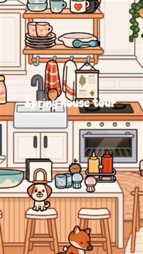 spring house tour #tocaboca #tocalifeworld #toca