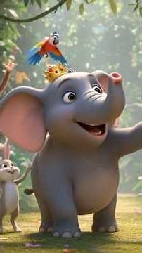 हाथी राजा | Hathi Raja - Hindi Rhymes For Children #TinyTreasures Rhymes