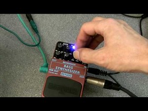 Behringer RSM guitar FX pedals review - BSY600 Bass Synthesizer