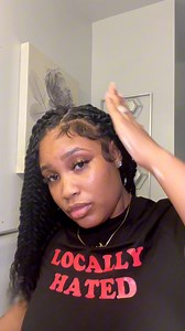 Protective style using Afro kinky hair ❣️ #fblifestyle #paidcollab #hairtutorial | Asia C. Hines