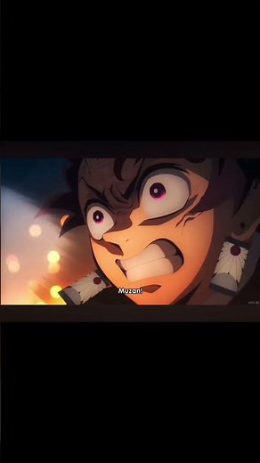 Tanjiro yelling Muzan #demonslayer #edit