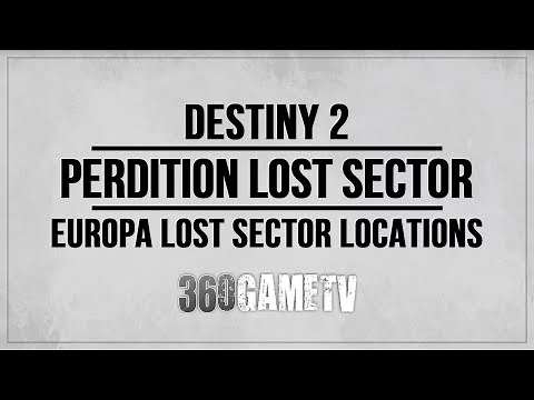 Destiny 2 Perdition Lost Sector Location in Cadmus Ridge - Europa Lost Sector Location Guide