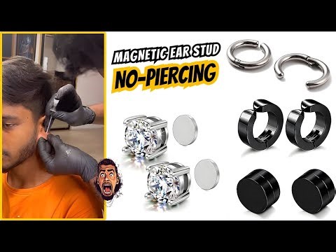 MAGNETIC EARRINGS (BALI) NO NEED TO PIERCED #earingsmagnetic