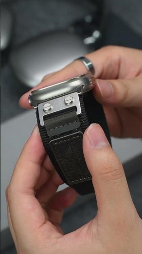 Our first Ultra-wide 30mm Pilot Band for the bold souls#applewatchband #applewatch #tech