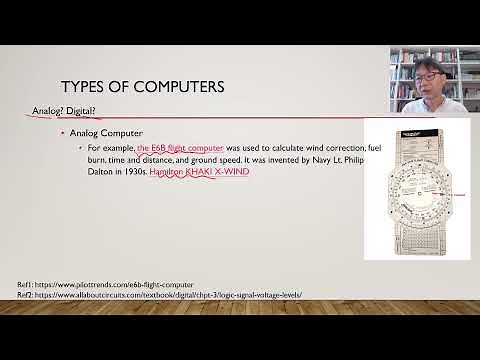 Lec04 計算機概論(一) Week01 Types of Computers, Logic Gates