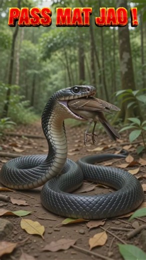 Black Mamba: The Fastest Snake on Earth? 😱🐍#sadiafactsai
