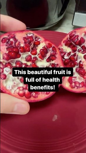 Health benefits of pomegranates.