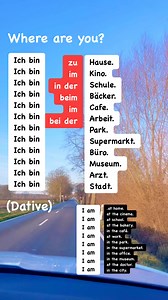 2.7K views · 32 reactions | Examples of german dative. #vocabulary #learn #learning #german #grammar #deutschland #life #deutschlernen #fypシ゚ | Learning German with heart | Facebook