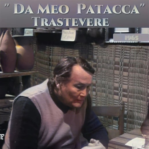 Un raro documentario del "Meo Patacca" del 1963 ❤😎#cult #restored #colorized ult | Trastevere App