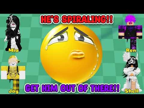 TEXT TO SPEECH Emoji Groupchat Conversations "He's Spiraling!" Roblox Story