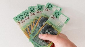 Man knocked to ground by roo