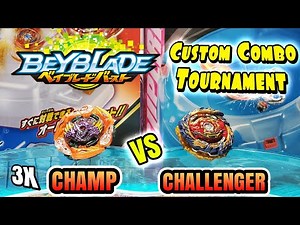 *OUR BEST* Custom Combo Beyblade Battle! Beyblade Burst Custom Combo Subscriber Series Tournament