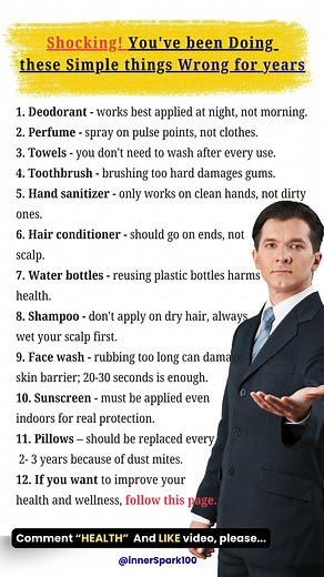 Over 60? These Everyday Habits Are Often Done the Wrong Way