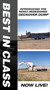 1.5K views · 65 reactions | Drumroll, please! 論 Introducing the newly redesigned DOD Deck Over Dump Trailer—best in class and now available! 拾 Start building yours today and comment if you guessed correctly  #newnew #diamondc #dowork | Diamond C Trailers | Facebook