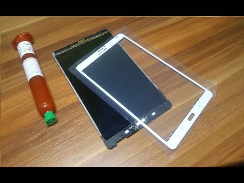 🔧Galaxy TAB S Glass Only Replacement - FULL GUIDE