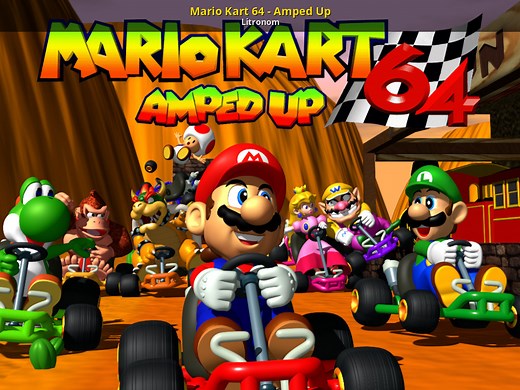Mario Kart 64 - Amped Up Mod for Mario Kart 64 | MK64 Mods