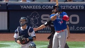 Guerrero Jr. hits historic 40th home run of season