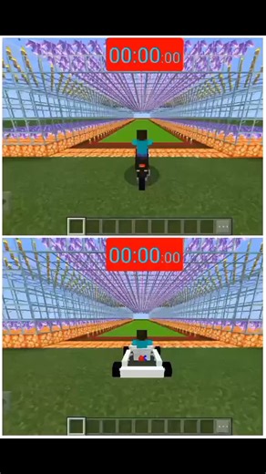 M randi gamer on Instagram: "Black bike vs go kart #reels #minecraft"