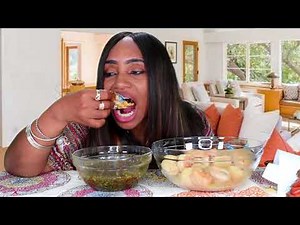 TRYING SAS ASMR SEAFOOD SAUCE (Eating @ 3:47)