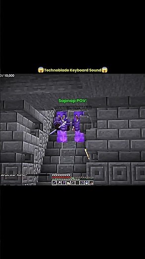 Technoblade Typing Sound 😱|| #shorts #dream #technoblade