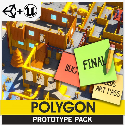 POLYGON | Prototype Asset Pack | Synty™ Official Store