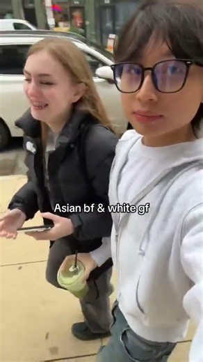 White Girl Goes On Date With Her Asian Boyfriend