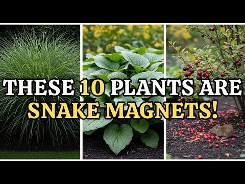 NEVER Plant These 10 Plants Unless You WANT Snakes in Your Yard!
