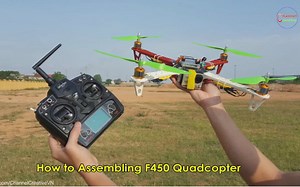 【油管搬运】如何组装一台F450无人机