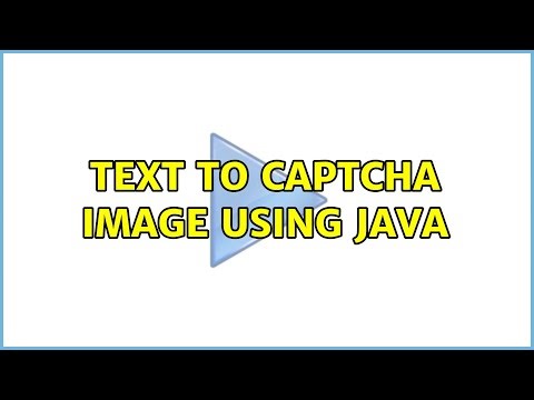 Text to Captcha Image using java